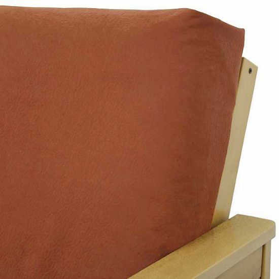Picture of Pinnacle Rust Fitted Mattress Cover 130 Twin