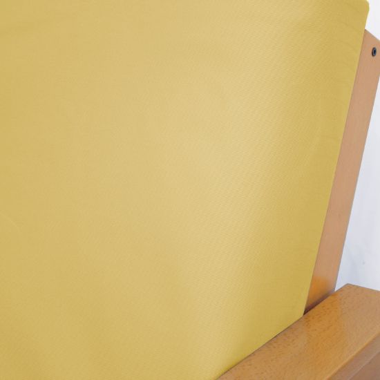 Picture of Poplin Mustard Fitted Mattress Cover 924 Queen