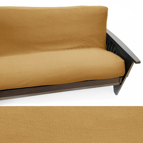 Picture of Stretch Rust Click Clack Futon Cover 933 Full