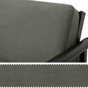 Picture of Suede Asphalt Click Clack Futon Cover 169