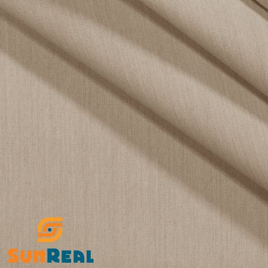 Picture of SunReal Solid Flax Futon Cover 805 Ottoman 28x21