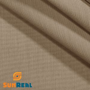 Picture of SunReal Solid Heather Beige Fabric by Yard 808