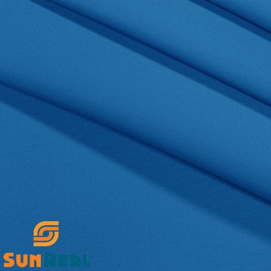 Picture of SunReal Solid Pacific Blue Futon Cover 811 Loveseat Ottoman 54x21