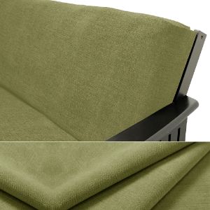 Picture of Velour Leaf Bed Cover 121