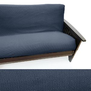 Picture of Waffle Blue Fabric by Yard 915