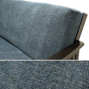 Picture of Woven Blue Zippered Cushion Cover 514