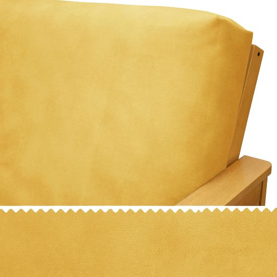 Picture of Yellow Microsuede Custom Pillow Cover 134