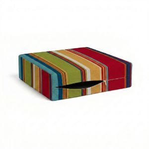 outdoor stripe custom cushion cover for outdoor and poolside patio