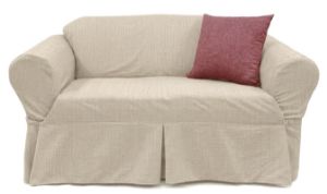 Picture of Solid Natural Furniture Slipcover 158 Loveseat