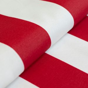 Picture of Retro Cabana Red & White Stripe Outdoor Swatch 922 