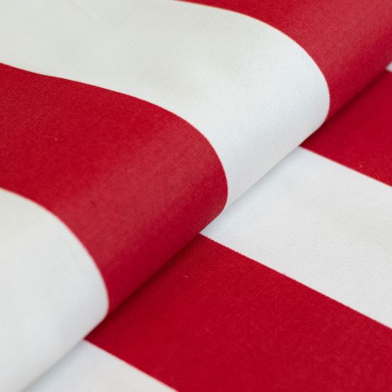 Picture of Retro Cabana Red & White Stripe Outdoor Swatch 922 