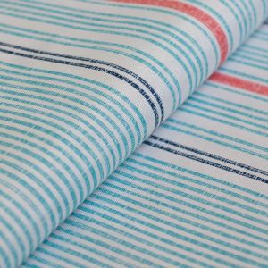 Picture of Marina Turquoise Stripe Outdoor Swatch 936