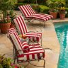 Retro Cabana Red & White Stripe Outdoor Pillow Covers
