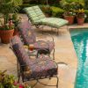 outdoor cushion cover for pool and patio furniture