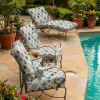 outdoor pool and patio floral cushion covers