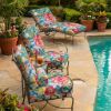 outdoor pool and patio floral cushion covers