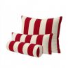 Retro Cabana Red & White Stripe Outdoor Pillow Covers