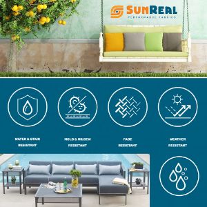Picture of SunReal Lindy Off White Elasticized Cushion Cover 815