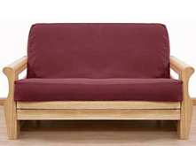 Zippered futon covers